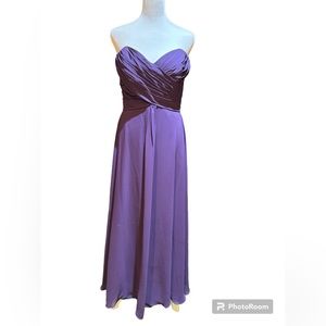ALLURE BRIDALS Women’s Elegant Gown Color Purple Size 14